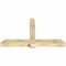 Ekena Millwork Eugene Rough Sawn Timber Gable Bracket, Douglas Fir, 72"W x 42"H x 6"D x 6"F, 14/12 Pitch GBW072X42X0606EUG00RDF - alternate 4